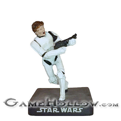 Star Wars Miniatures Alliance & Empire 08 Han Solo in Stormtrooper Armor
