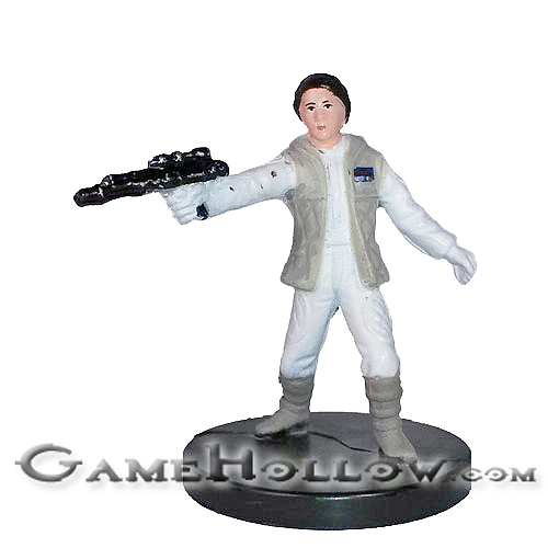 Star Wars Miniatures Battle of Hoth 08 Princess Leia Hoth Commander