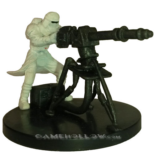 Star Wars Miniatures Battle of Hoth 17 Snowtrooper with E-Web Blaster