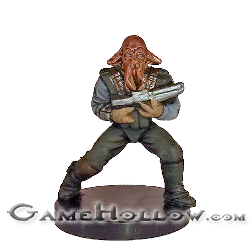 Star Wars Miniatures Bounty Hunters #51 Weequay Thug ohne Karte 