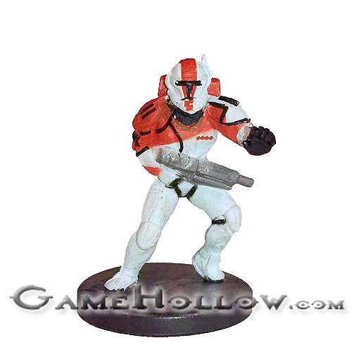 Star Wars Miniatures Champions of the Force 33 Republic Commando Boss