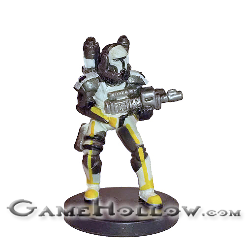 Star Wars Miniatures Champions of the Force 35 Republic Commando Scorch