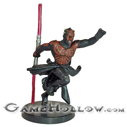 Star Wars Miniatures Champions of the Force 40 Darth Maul Champion of the Sith