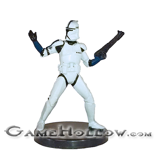 Star Wars Miniatures Clone Wars 10 Elite Clone Trooper Commander