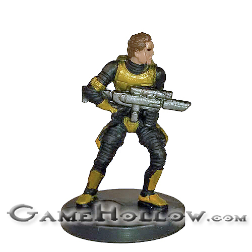 Star Wars Miniatures Clone Wars 36 Human Soldier of Fortune (Mercenary)