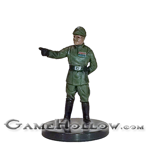 Star Wars Miniatures Force Unleashed 29 Admiral Ozzel (Imperial Officer)