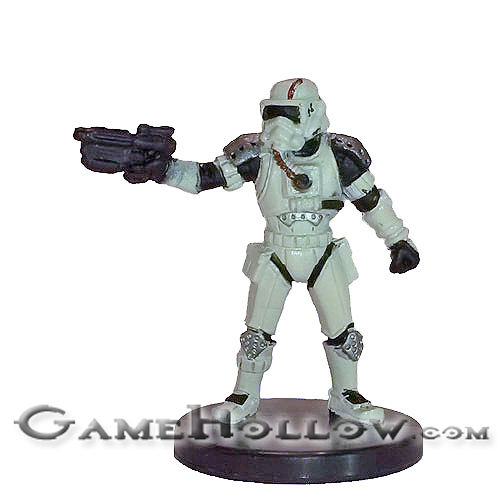 Star Wars Miniatures Force Unleashed 38 Raxus Prime Trooper (Stormtrooper)