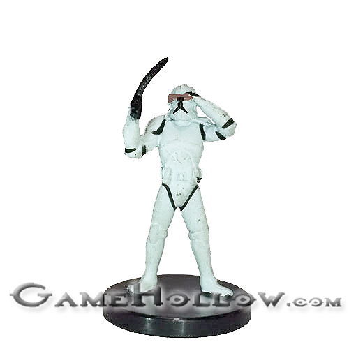 Star Wars Miniatures Galaxy at War 22 Clone Trooper with Night Vision
