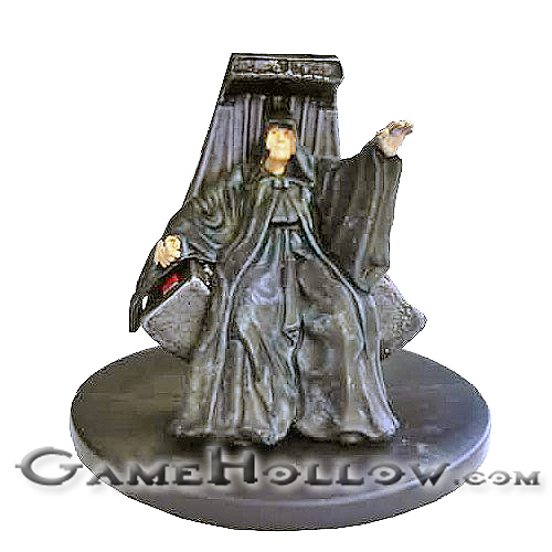 Star Wars Miniatures Imperial Entanglements 13 Emperor Palpatine on Throne