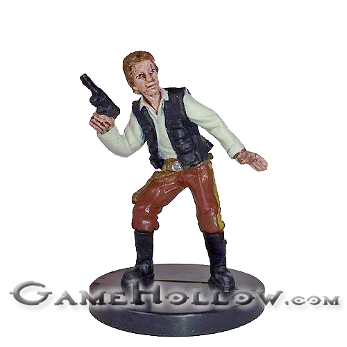 Star Wars Miniatures Masters of the Force 15 General Solo (Han)