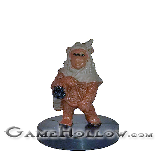 Star Wars Miniatures Masters of the Force 25 Ewok Warrior