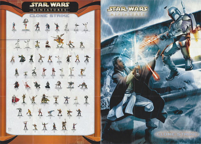 Star Wars Miniatures Maps, Tiles & Missions Poster Clone Strike