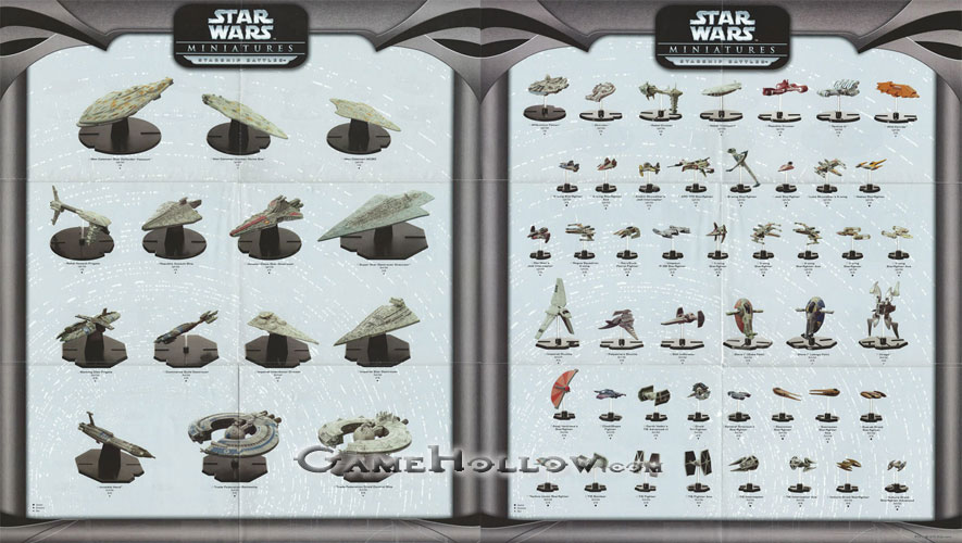 Star Wars Miniatures Maps, Tiles & Missions Poster Starship Battles