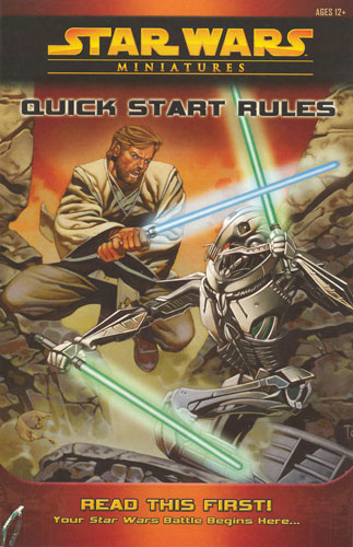 Star Wars Miniatures Maps, Tiles & Missions Starter Revenge of the Sith Quick Start Rules
