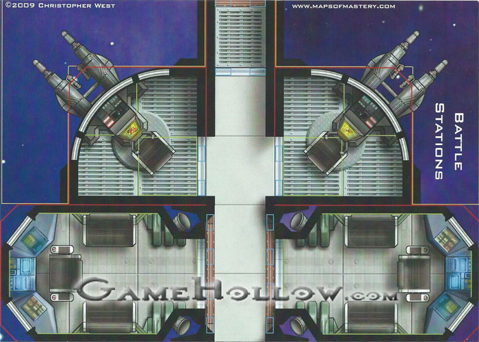 Star Wars Miniatures Maps, Tiles & Missions Tile Promo Battle Stations