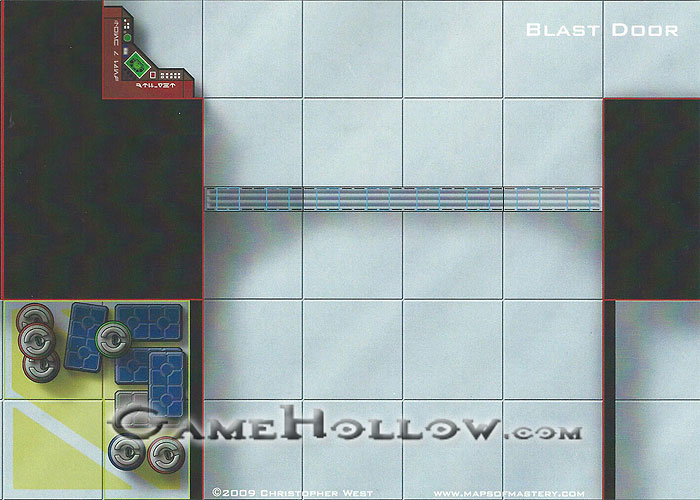 Star Wars Miniatures Maps, Tiles & Missions Tile Promo Blast Door