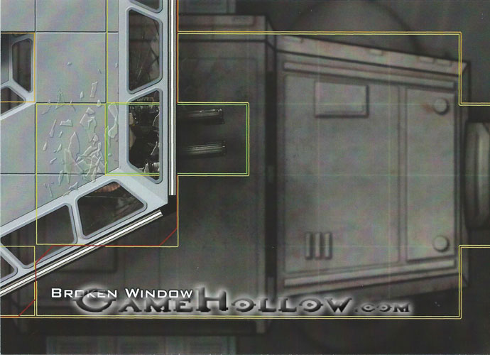 Star Wars Miniatures Maps, Tiles & Missions Tile Promo Broken Window