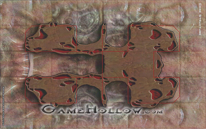 Star Wars Miniatures Maps, Tiles & Missions Tile Promo Core Structure Alien Starship Bonus Tile