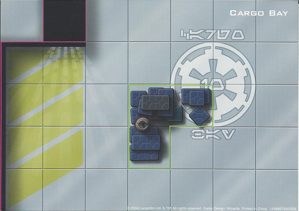 Star Wars Miniatures Maps, Tiles & Missions Tile Map Cargo Bay (Rebel Storm)