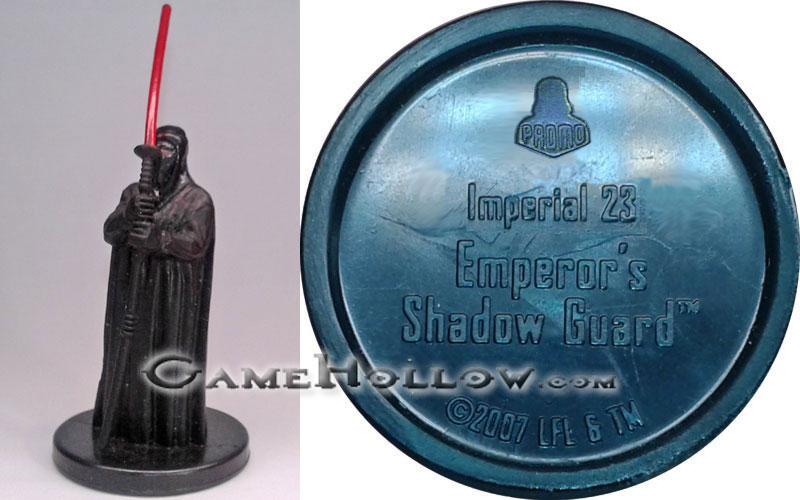 Star Wars Miniatures Promo Figures  Emperor's Shadow Guard, Promo (Force Unleashed 33)
