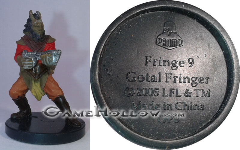 Star Wars Miniatures Revenge of the Sith  Gotal Fringer Promo, (Revenge Sith 45)