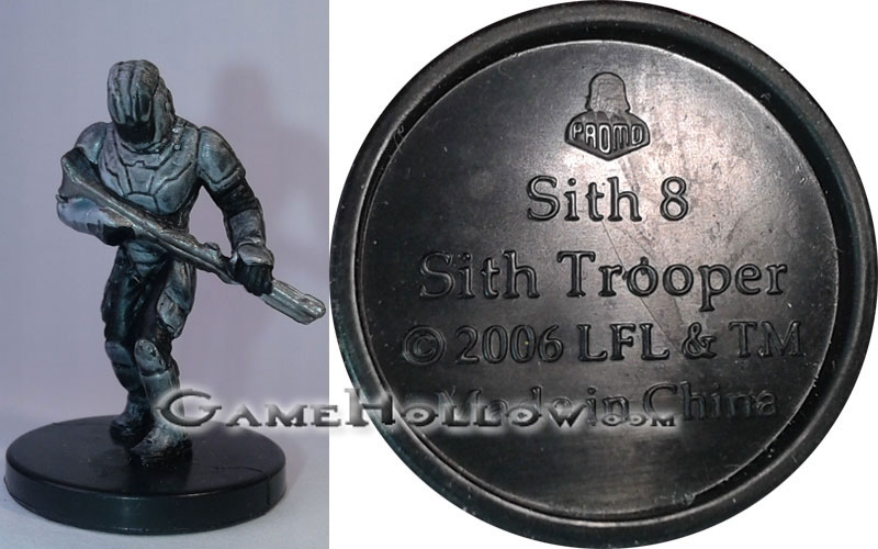 Star Wars Miniatures Champions of the Force  Sith Trooper Promo, (Champions Force 16)