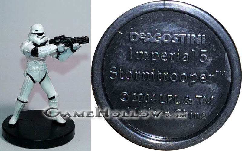 Star Wars Miniatures Rebel Storm  Stormtrooper Promo, DeAgostini (Rebel Storm 37)