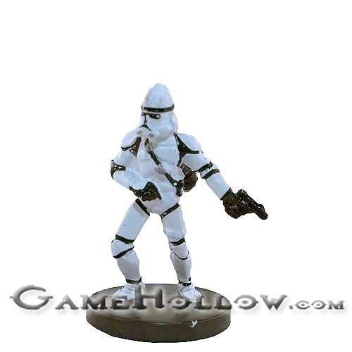 Star Wars Miniatures Revenge of the Sith 11 Clone Trooper Gunner