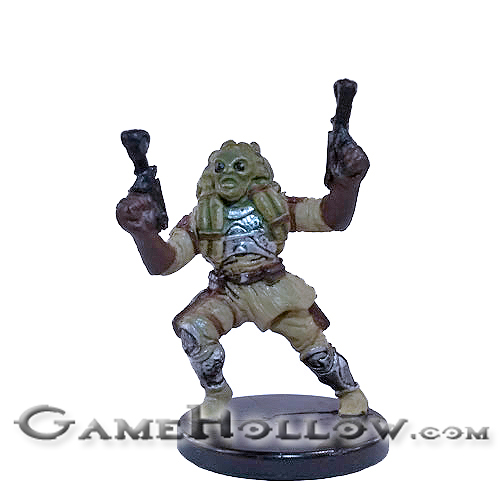 Star Wars Miniatures Revenge of the Sith 49 Nautolan Soldier