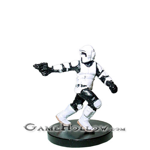 Star Wars Miniatures Rebel Storm 33 Scout Trooper (Stormtrooper)