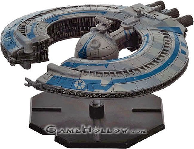 Star Wars Miniatures Starship Battles 37 Trade Federation Battleship HUGE