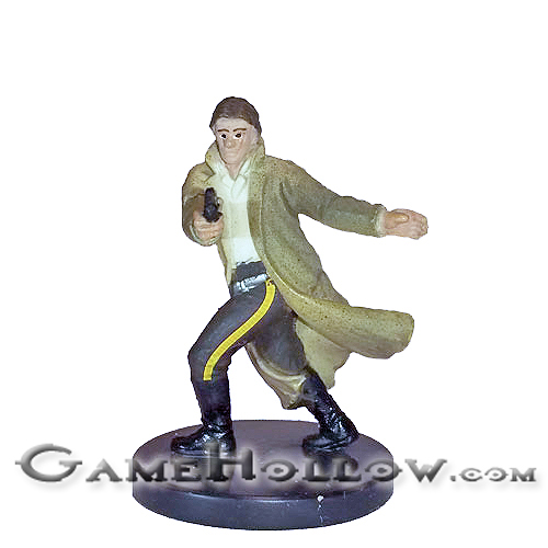 Star Wars Miniatures Universe 47 Han Solo Rebel Hero (Endor)